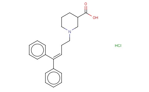 1-(4,4-DIPHENYL-3-BUTENYL)-3-PIPERIDINECARBOXYLIC ACID HYDROCHLORIDE